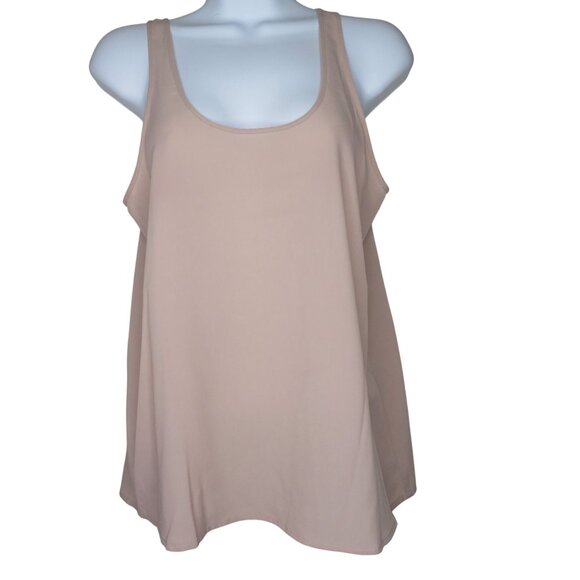 New Frenchi Womens XS Blush Pink Sleeveless Top Tank Polyester Spandex - Picture 3 of 10
